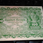Austria Itävalta 1000 Kronen1922 P77 XF-aUNC - pikkukuva 1