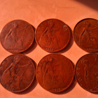 Georgivs V one penny - pikkukuva 3