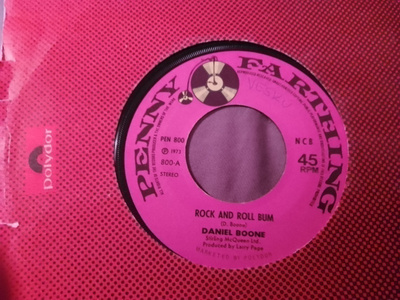 Daniel Boone - Rock and roll bum 7"