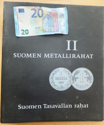 VANHA Rahakansio Suomen Tasavallan Rahat sis n 52 Kolikkoa