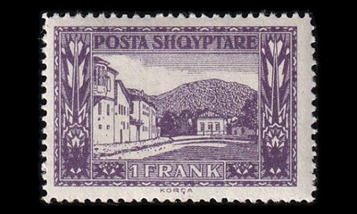 Albania 88 * Kaupungit ja rakennukset 1 Fr (1922)