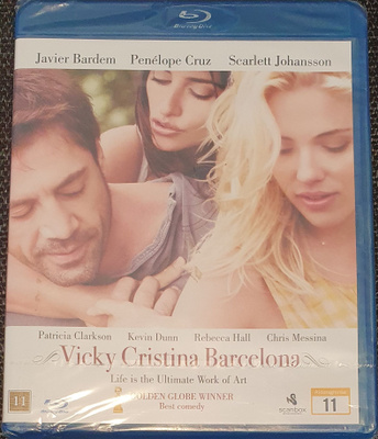 Vicky Cristina Barcelona (Blu-ray, uusi)