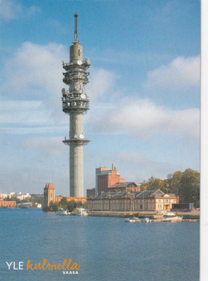 YLE-linkkitorni Vaasa ( trikkikuva)