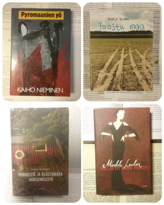 Kotimaista kaunokirjallisuutta (alk. 3,50€)