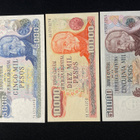 Banknotes Argentina 3 kpl Pesos - pikkukuva 1