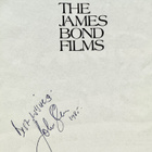 STEVEN JAY RUBIN James Bond Films 1981 signed by JOHN GLEN - pikkukuva 4