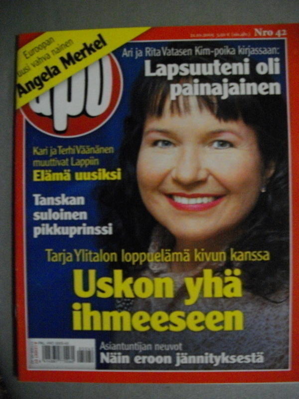 Apu lehti Nro 42/2005. (14.3)