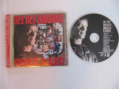 Dee Dee Ramone Greatest & Latest CD Japani painos OBI