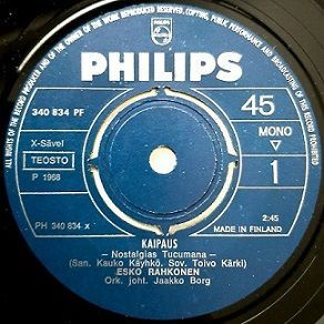 Esko Rahkonen 7" Kaipaus  1968