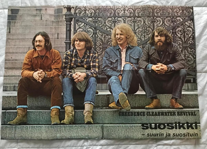 Suosikki 7-1970 Creedence ( CCR ) juliste