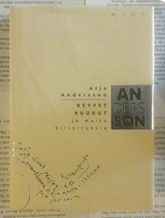 Arja Andersson - Kevyet ruukut ja muita kirjoituksia (sid.)