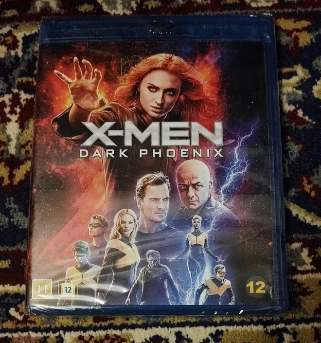 X-Men Dark Phoenix UUSI BLU-RAY