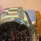 Michael Kors Bradshaw Musta/Kullansävytetty teräs rannekello - pikkukuva 3
