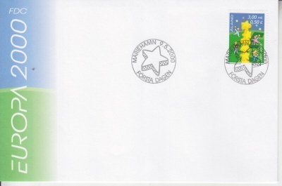 Åland 2000 Eurooppa FDC