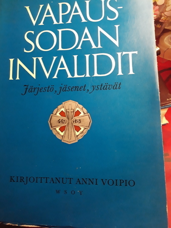 Vapaussodan invalidit : Järjestö, jäsenet, ystävät
