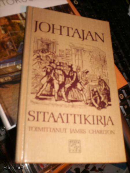 Charlton  JOHTAJAN SITAATTIKIRJA ( 1 p. 1988 ) Sis.pk:t