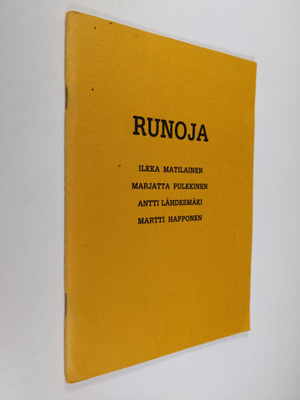 Helena Savojoki ym. : Runoja : Ilkka Matilainen, Marjatta...