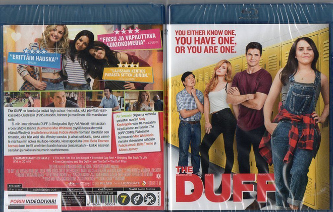 Duff	(51 375)	UUSI	-FI-	suomik.	BLU-RAY		mae whitman	2015