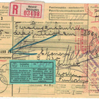 1952 15mk pun. leijona 2 kpl postiennakkopaketin palautus - pikkukuva 2