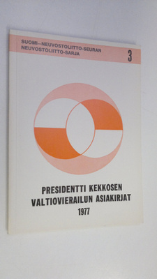 Presidentti Kekkosen valtiovierailun asiakirjat 1977