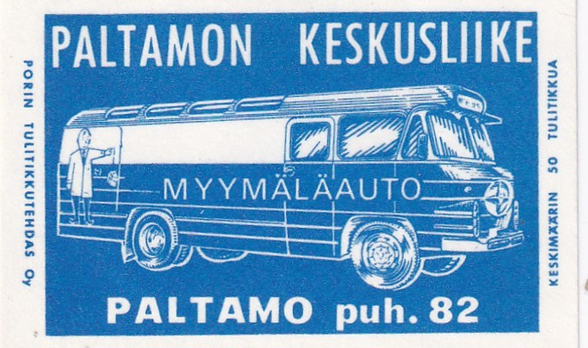 Paltamo, Paltamon Keskusliike , Myymäläauto   7/11