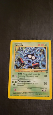 Tangela #96 Base Set 2 common Pokemon CCG card
