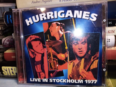 CD HURRIGANES : LIVE IN STOCKHOLM 1977 (