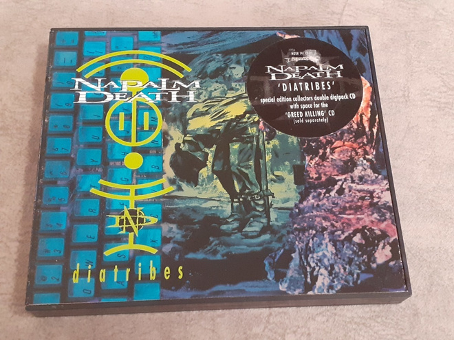 Napalm Death - Diatribes (CD) NM!! Special Edition Digipak