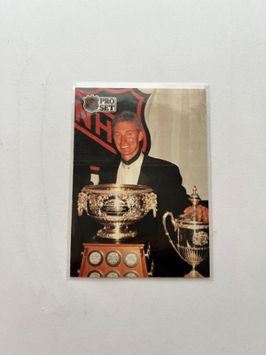 1991-92 Pro Set French Wayne Gretzky #324