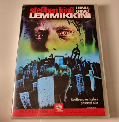 Uinu, uinu lemmikkini (Pet Sematary, 1989) dvd