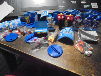 Kinder Sonic hahmot-figuurit