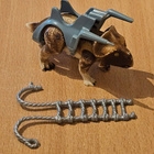 Dino Riders PROTOCERATOPS Tyco Toys 1989 - pikkukuva 2