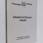 Osakeyhtiölakipäivät Finlandia-talon A ja B salissa 3. ja... - pikkukuva 1