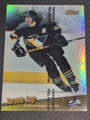 1998-99 Topps Finest JUMBO REFRACTOR Jaromir Jagr #6