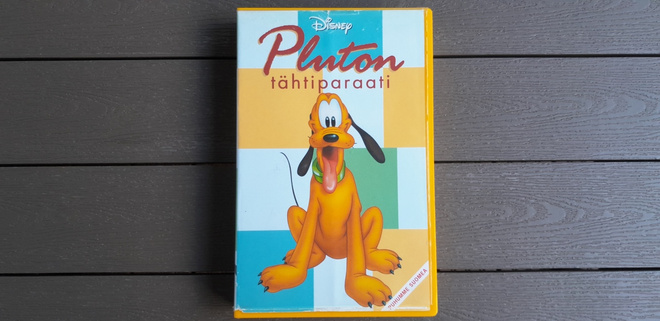 VHS: Pluton Tähtiparaati (Disney 1931-1947/1997)