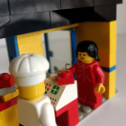 Lego town 6683 Nakkikioski vuodelta1983 - pikkukuva 3