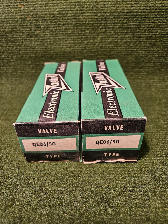 Putki QE06/50 (=807), 2kpl, NOS, Zaerix