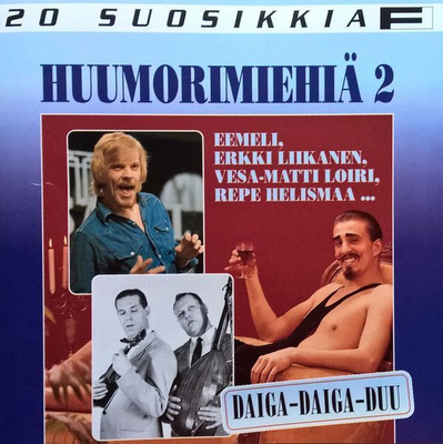 20 SUOSIKKIA: Huumorimiehiä 2 (CD), mm. Vesku, Eemeli