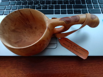 KUKSA LAHJA EVERSTILUUTNANTILLE.1970 LUVULLA.