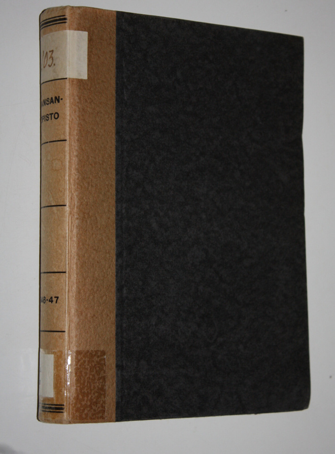 Kansanopisto 1946 - 1947 (vuosikerrat, nrot 1-10) : kansa...