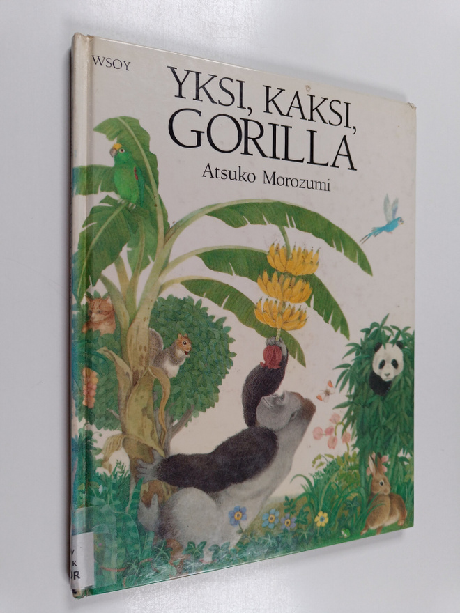 Atsuko Morozumi : Yksi, kaksi, gorilla : Gorillan laskukirja