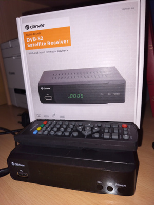 Digitaalinen sateliittivastaanotin Denver DVB-S2
