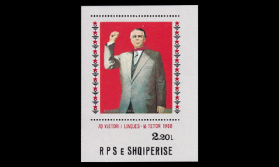 Albania 1984BL66 ** Enver Hoxha 70v (1978)