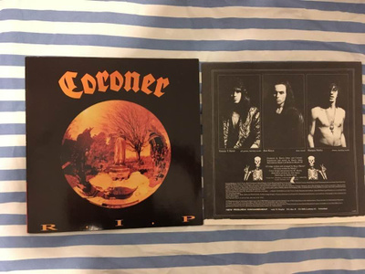CORONER	R.I.P.	LP	GERMANY	Noise, N 0075