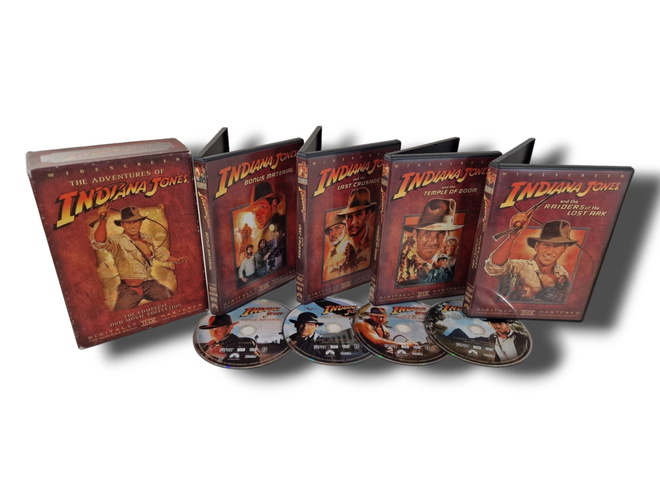 DVD -elokuva (The Adventures Of Indiana Jones - The Complete