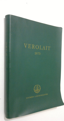 Erkki (toim.) Onikki : Verolait 1973