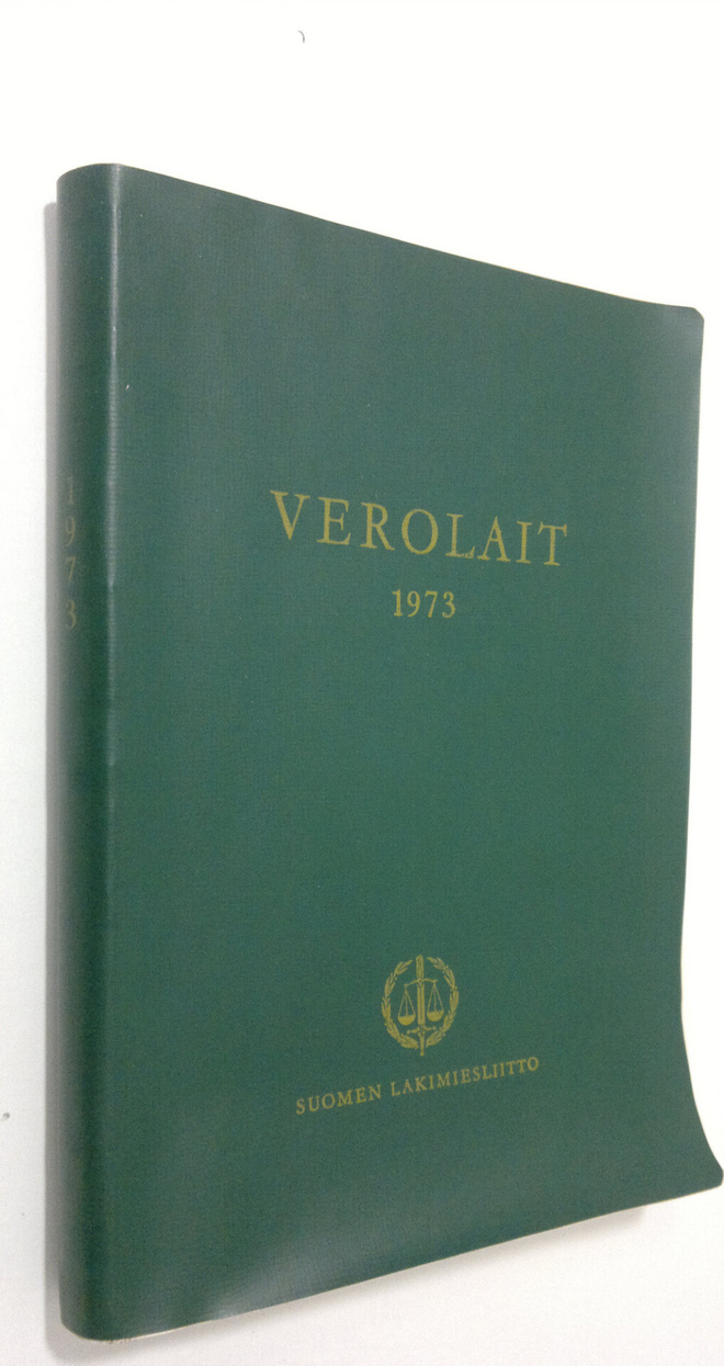 Erkki (toim.) Onikki : Verolait 1973