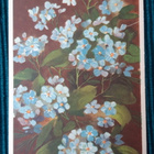 Vanha kukkakortti, kuvataide kortti  v. 1953 - pikkukuva 1