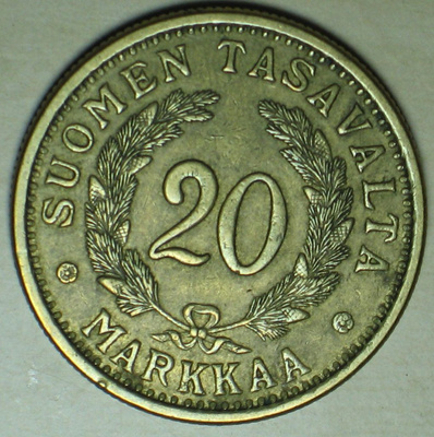 1939 SUOMI 20 markkaa