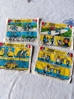 4 kpl paukkupartaa